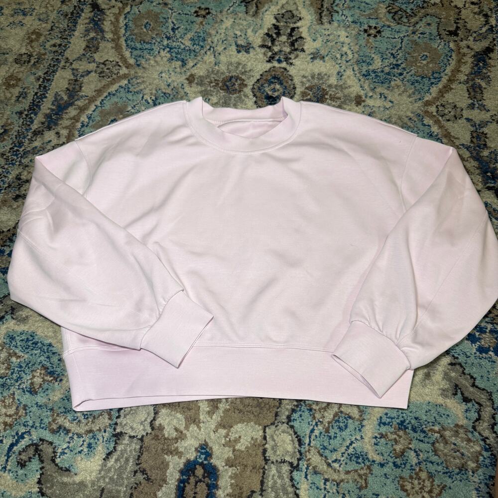 Lululemon Softstreme Perfectly Oversized Cropped Crew 4